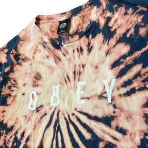 Bleach Dyed Obey Long Sleeve